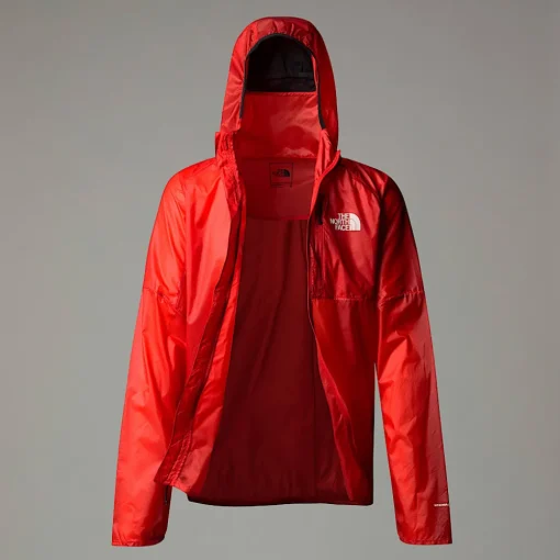 Best Sale The North Face Veste Imperméable Windstream Pour Homme HIGH RISK RED