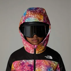 Online The North Face Veste Isolante Freedom Pour Fille Radiant Poppy Blowing Wind Print