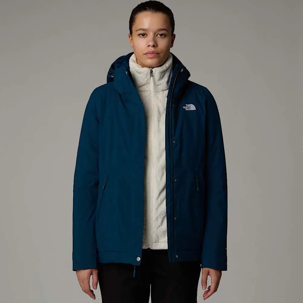 Outlet The North Face Veste Isolante Inlux Pour Femme Midnight Petrol