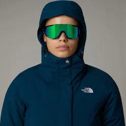Outlet The North Face Veste Isolante Inlux Pour Femme Midnight Petrol