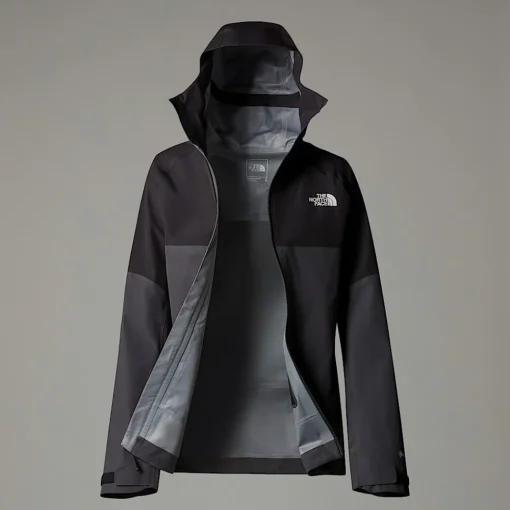 Discount The North Face Veste Jazzi GORE-TEX® Triple épaisseur Pour Femme Anthracite Grey-TNF Black