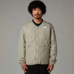New The North Face Veste Matelassée Ampato Pour Homme Clay Grey
