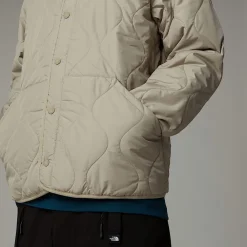 New The North Face Veste Matelassée Ampato Pour Homme Clay Grey