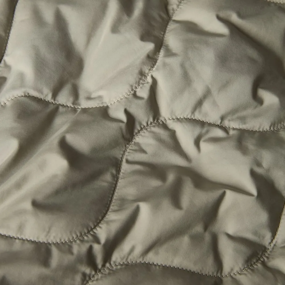 New The North Face Veste Matelassée Ampato Pour Homme Clay Grey