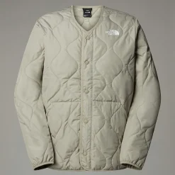 New The North Face Veste Matelassée Ampato Pour Homme Clay Grey