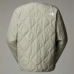 New The North Face Veste Matelassée Ampato Pour Homme Clay Grey
