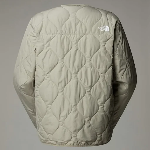 New The North Face Veste Matelassée Ampato Pour Homme Clay Grey
