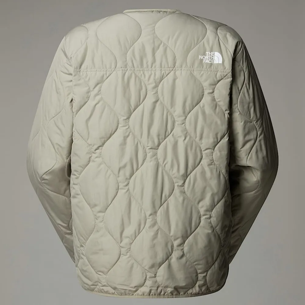 New The North Face Veste Matelassée Ampato Pour Homme Clay Grey