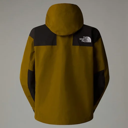 New The North Face Veste Mountain GORE-TEX® Pour Homme Moss Green-TNF Black