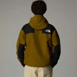 New The North Face Veste Mountain GORE-TEX® Pour Homme Moss Green-TNF Black