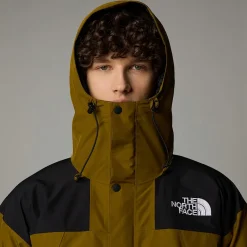 New The North Face Veste Mountain GORE-TEX® Pour Homme Moss Green-TNF Black