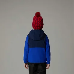 Best Sale The North Face Veste Polaire Zippée à Capuche Glacier Pour Enfant TNF Blue