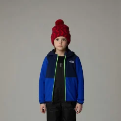 Best Sale The North Face Veste Polaire Zippée à Capuche Glacier Pour Enfant TNF Blue