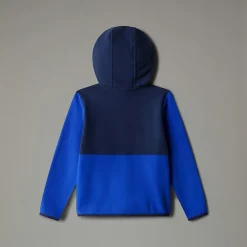 Best Sale The North Face Veste Polaire Zippée à Capuche Glacier Pour Enfant TNF Blue