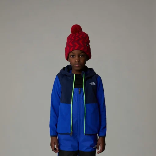 Best Sale The North Face Veste Polaire Zippée à Capuche Glacier Pour Enfant TNF Blue