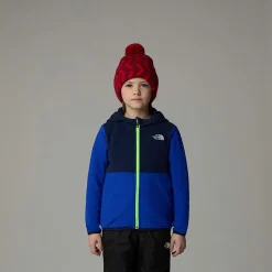 Best Sale The North Face Veste Polaire Zippée à Capuche Glacier Pour Enfant TNF Blue
