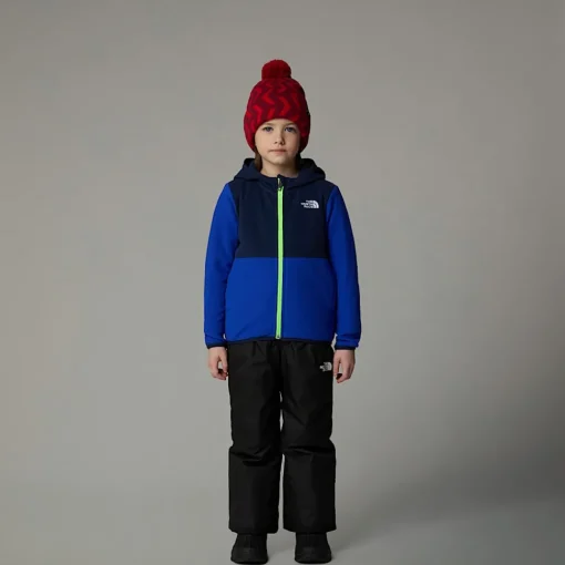 Best Sale The North Face Veste Polaire Zippée à Capuche Glacier Pour Enfant TNF Blue