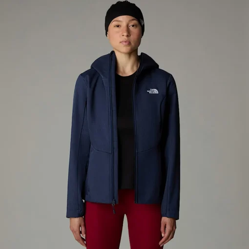 New The North Face Veste Quest Highloft En Softshell Pour Femme Summit Navy Heather-NPF