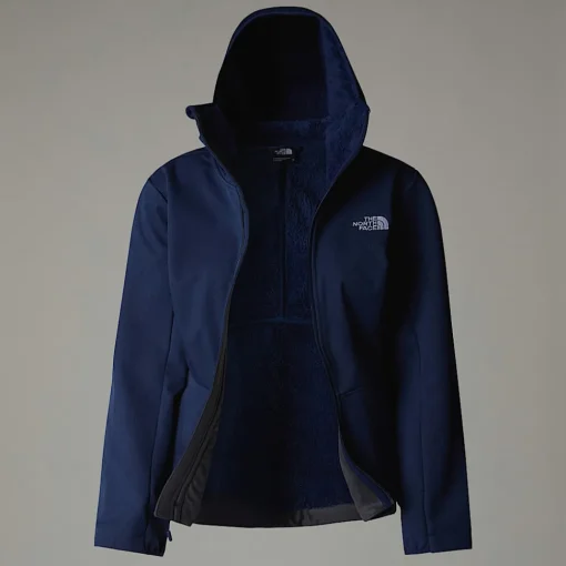 New The North Face Veste Quest Highloft En Softshell Pour Femme Summit Navy Heather-NPF