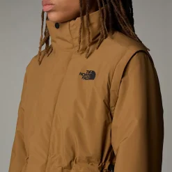 Shop The North Face Veste Rembourrée Convertible 2-en-1 Pour Femme UTILITY BROWN