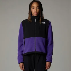 Clearance The North Face Veste Retro Denali Pour Femme PEAK PURPLE-TNF BLACK