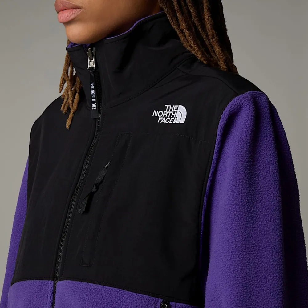 Clearance The North Face Veste Retro Denali Pour Femme PEAK PURPLE-TNF BLACK
