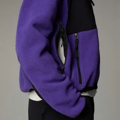 Clearance The North Face Veste Retro Denali Pour Femme PEAK PURPLE-TNF BLACK