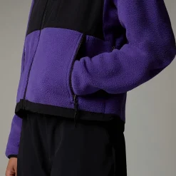 Clearance The North Face Veste Retro Denali Pour Femme PEAK PURPLE-TNF BLACK
