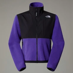 Clearance The North Face Veste Retro Denali Pour Femme PEAK PURPLE-TNF BLACK