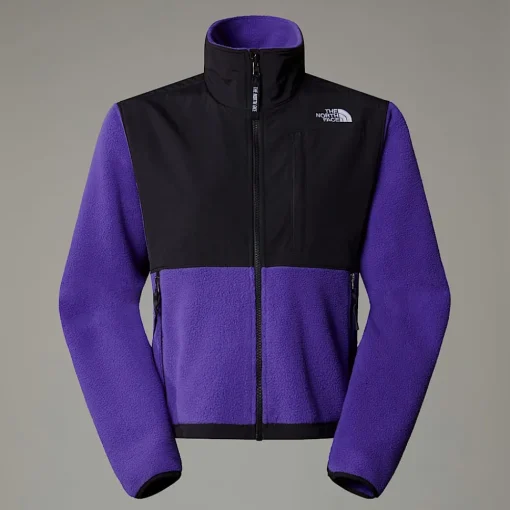 Clearance The North Face Veste Retro Denali Pour Femme PEAK PURPLE-TNF BLACK