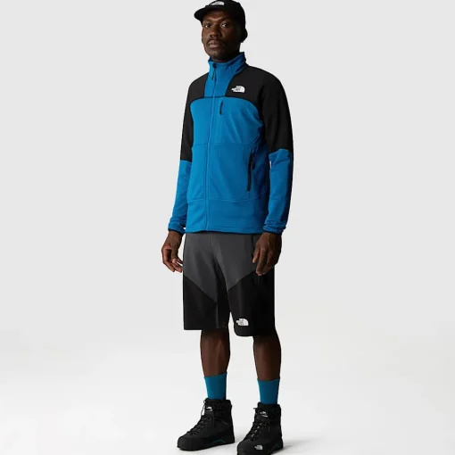 Online The North Face Veste Stormgap Power Grid™ Pour Homme Adriatic Blue-Adriatic Blue-TNF Black