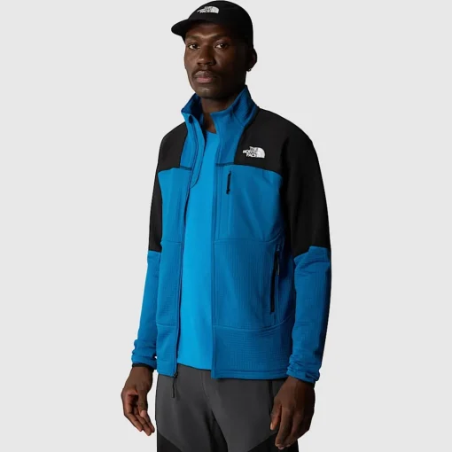 Online The North Face Veste Stormgap Power Grid™ Pour Homme Adriatic Blue-Adriatic Blue-TNF Black