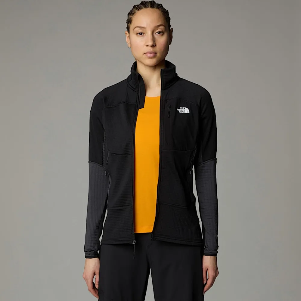 Sale The North Face Veste Stormgap Power Grid™ Pour Femme TNF Black-Asphalt Grey-NPF