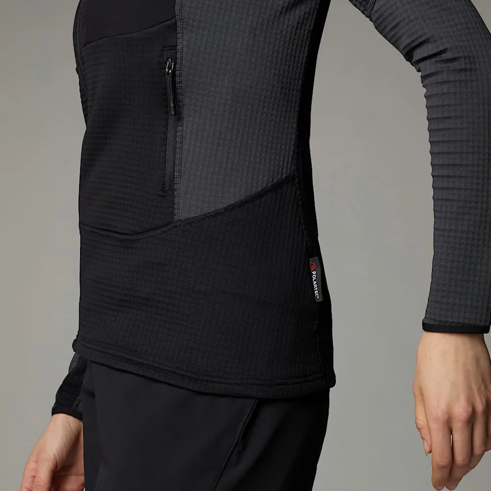 Sale The North Face Veste Stormgap Power Grid™ Pour Femme TNF Black-Asphalt Grey-NPF