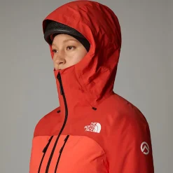 Discount The North Face Veste Summit Pumori GORE-TEX® Pro Pour Femme Radiant Orange-Auburn Glaze