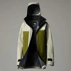 Shop The North Face Veste Summit Verbier GORE-TEX® Pour Femme Clay Grey-Forest Olive