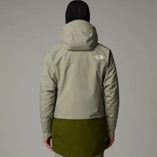 Shop The North Face Veste Summit Verbier GORE-TEX® Pour Femme Clay Grey-Forest Olive