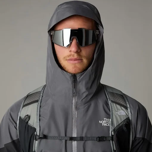 Shop The North Face Veste Zippée Compatible Lightning Pour Homme TNF Black-Smoked Pearl-Asphalt Grey-NPF
