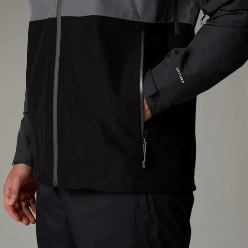 Shop The North Face Veste Zippée Compatible Lightning Pour Homme TNF Black-Smoked Pearl-Asphalt Grey-NPF