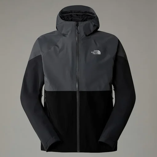Shop The North Face Veste Zippée Compatible Lightning Pour Homme TNF Black-Smoked Pearl-Asphalt Grey-NPF