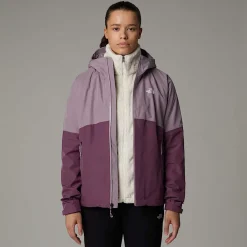 Discount The North Face Veste Zippée Diablo Dynamic Pour Femme Purple Chalk-Midnight Mauve