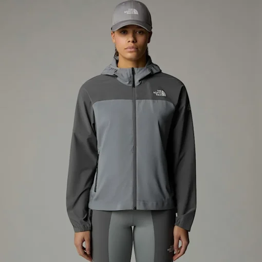 Flash Sale The North Face Veste Zippée Mountain Athletics Trajectory Pour Femme Monument Grey-Smoked Pearl