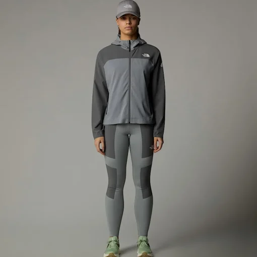 Flash Sale The North Face Veste Zippée Mountain Athletics Trajectory Pour Femme Monument Grey-Smoked Pearl