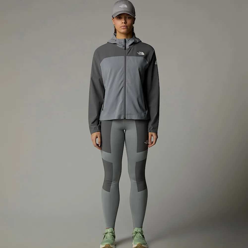 Flash Sale The North Face Veste Zippée Mountain Athletics Trajectory Pour Femme Monument Grey-Smoked Pearl