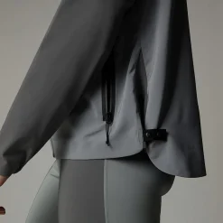Flash Sale The North Face Veste Zippée Mountain Athletics Trajectory Pour Femme Monument Grey-Smoked Pearl