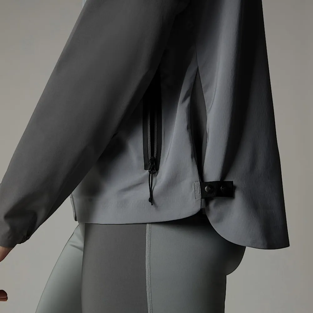 Flash Sale The North Face Veste Zippée Mountain Athletics Trajectory Pour Femme Monument Grey-Smoked Pearl