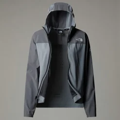 Flash Sale The North Face Veste Zippée Mountain Athletics Trajectory Pour Femme Monument Grey-Smoked Pearl