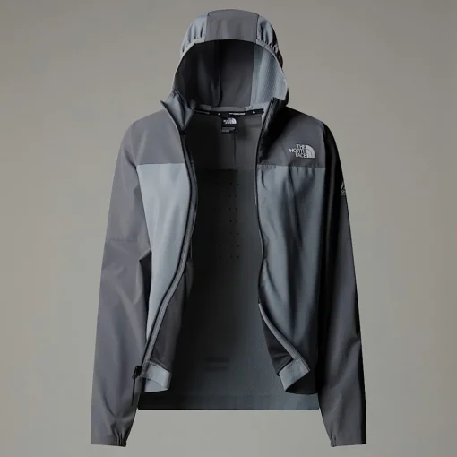 Flash Sale The North Face Veste Zippée Mountain Athletics Trajectory Pour Femme Monument Grey-Smoked Pearl