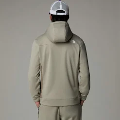 Clearance The North Face Veste Zippée Mountain Athletics Pour Homme CLAY GREY/CAVERN GREY