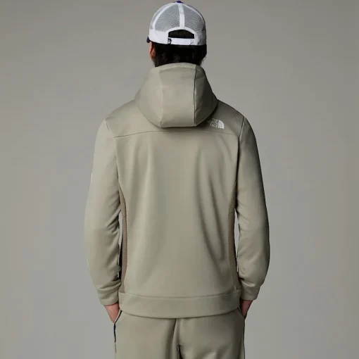 Clearance The North Face Veste Zippée Mountain Athletics Pour Homme CLAY GREY/CAVERN GREY
